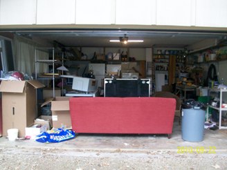 cluttered garage cluttered garage