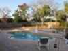 Large open pool deck